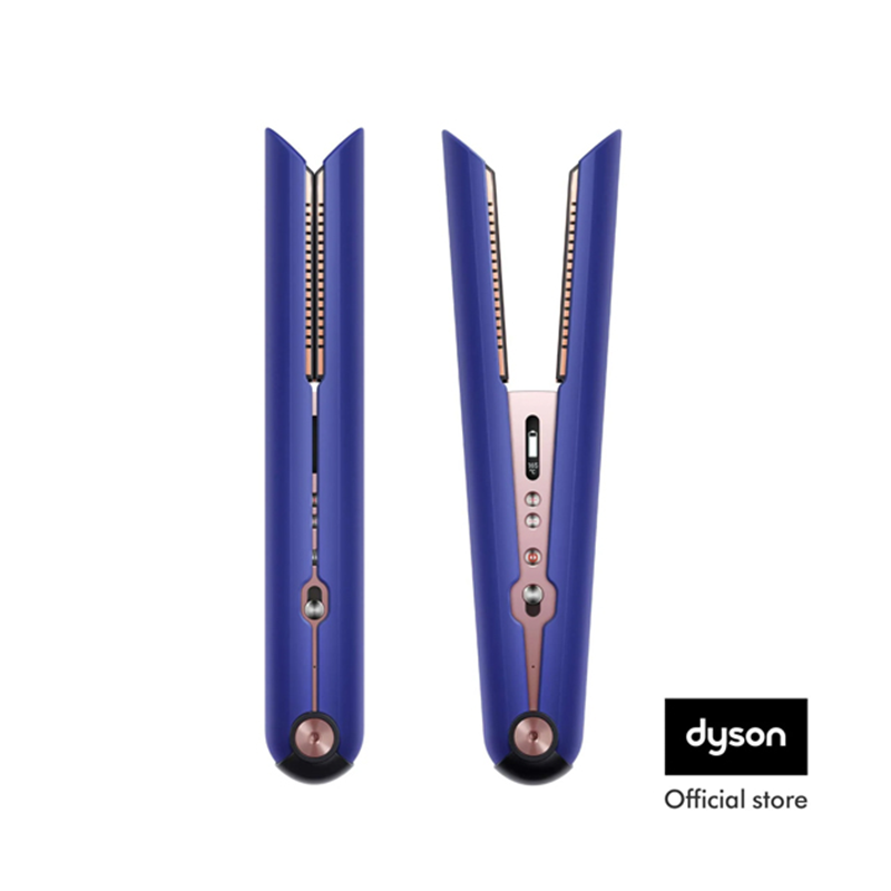 اتو مو دایسون مدل Dyson Corrale Straightener Vinca blue & Rose HT01